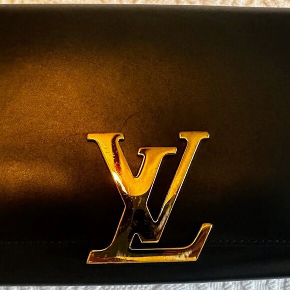 Louis Vuitton Pochette GM Shoulder Bag Cowhide Noir Black - Picture 1 of 5
